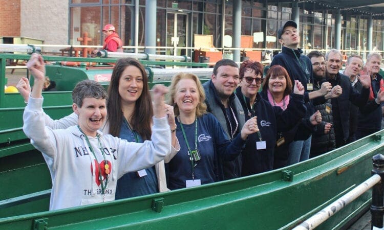 Dudley Canal and Tunnel Trust Volunteers receives the Queen’s Award for Voluntary Service