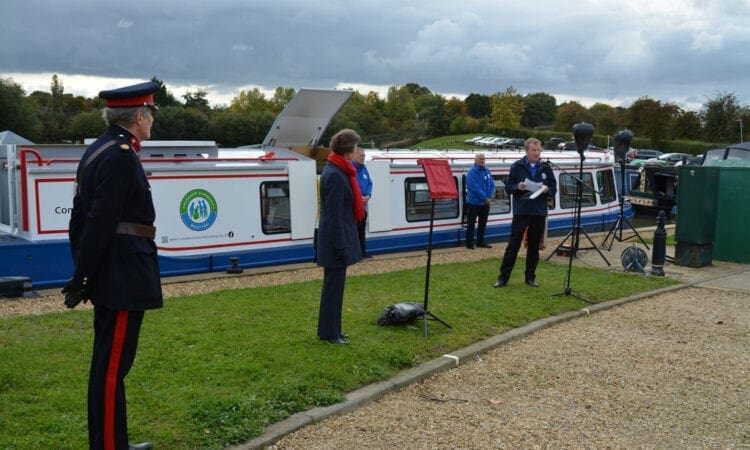 HRH The Princess Royal Launches New Charity Boat for Disabled People in Northamptonshire