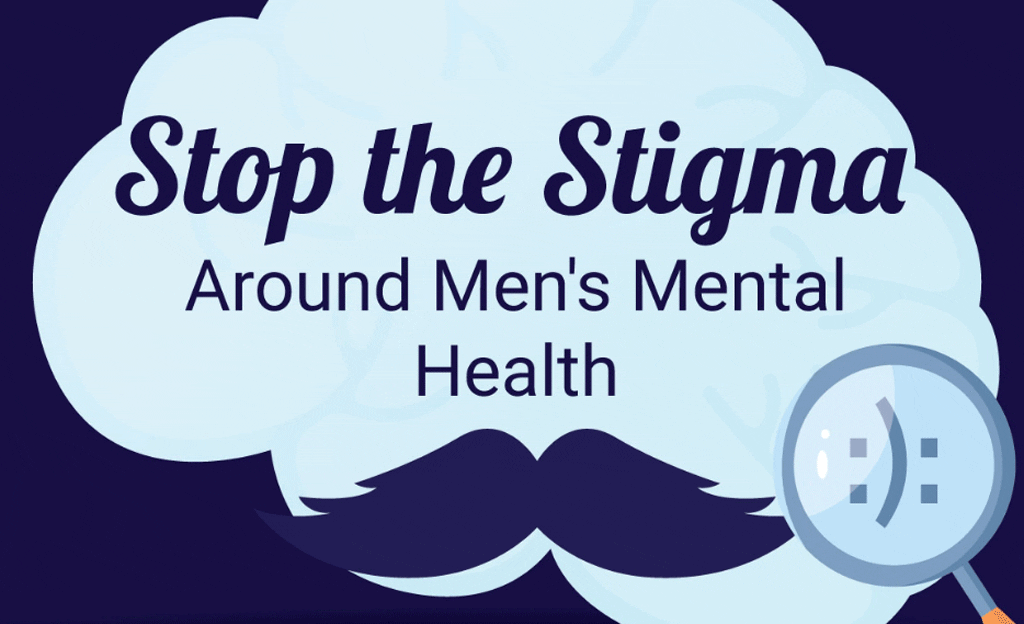 Graphic with the words 'Stop the Stigma'