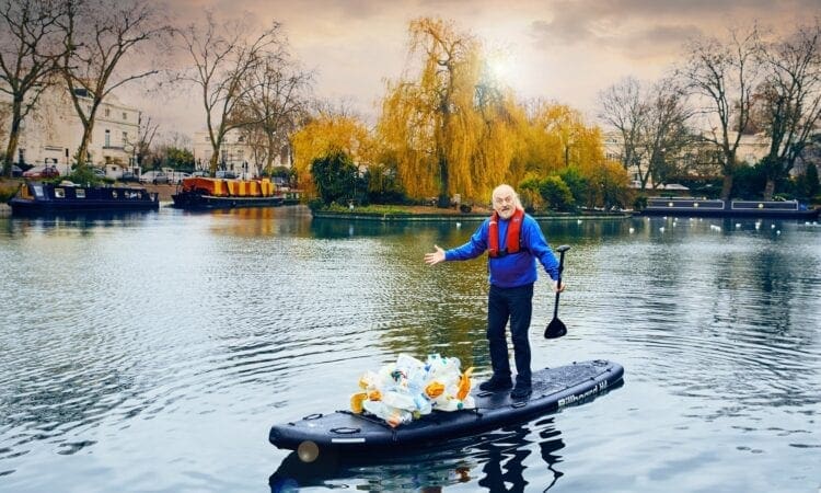 Bill Bailey joins charity’s call to get active to tackle waterways plastic pollution
