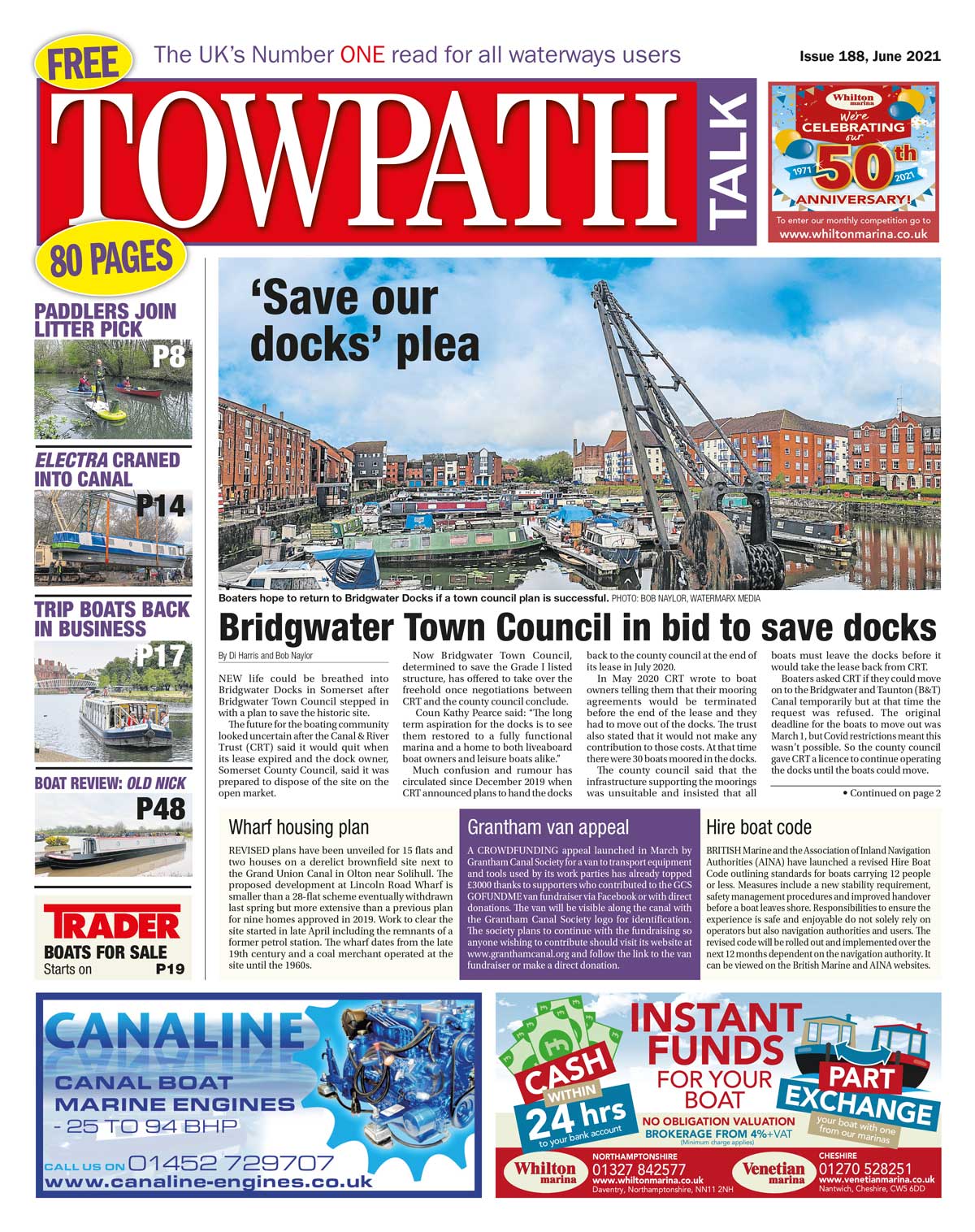 Towpath Talk June cover