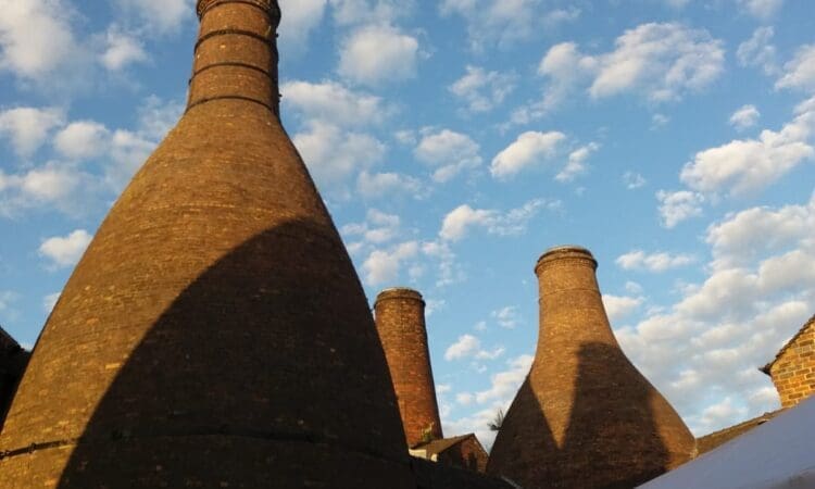 The Bottle Kilns of Stoke-On-Trent
