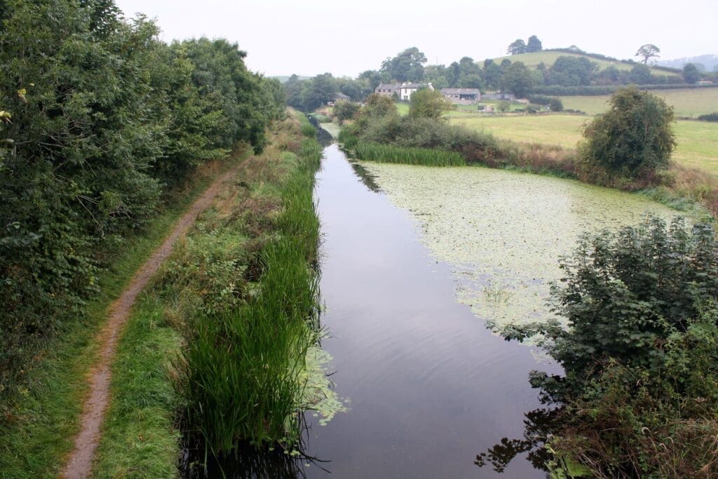 Lancaster canal Northern Reaches nr Crooklands