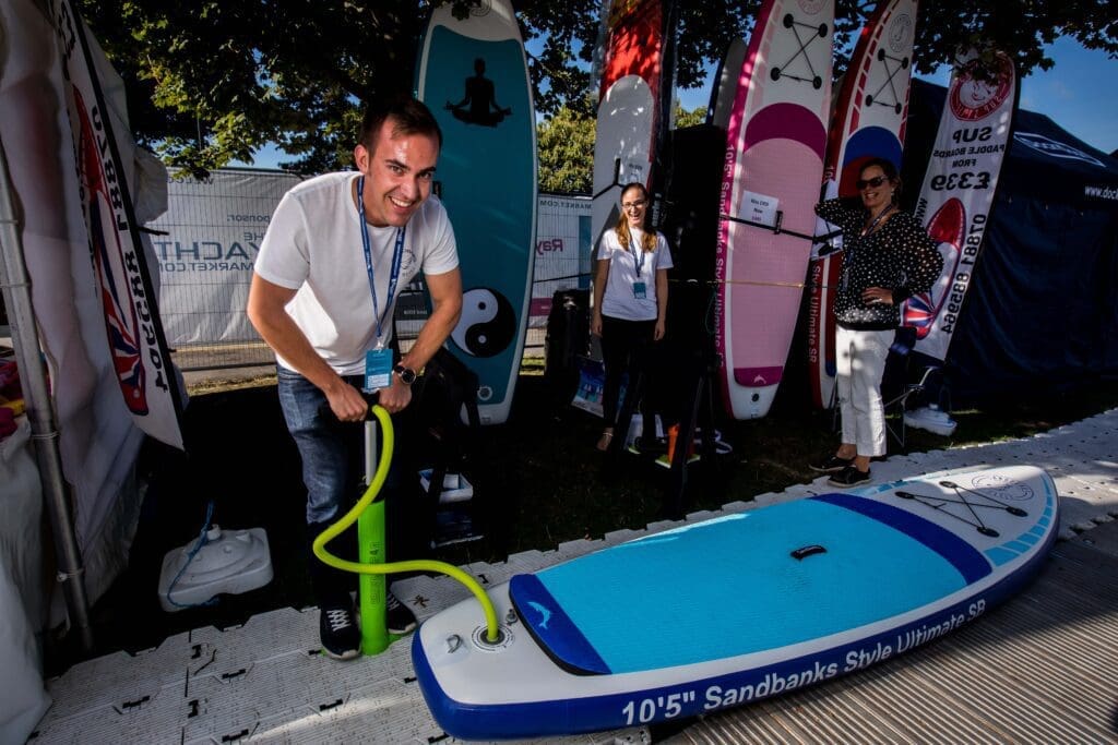 Watersports zone, Southampton Boat Show 2021