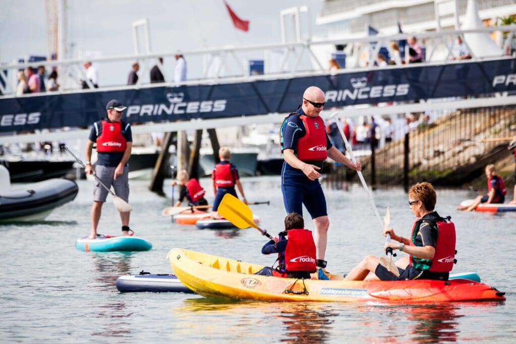 Watersports zone, Southampton Boat Show 2021