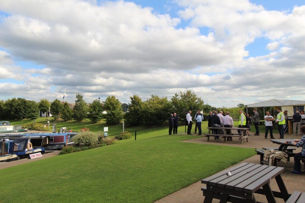 Overwater Marina and Aqueduct Marina came together to co-host the Midlands-based event that celebrated the TYHA Gold Anchor award scheme.