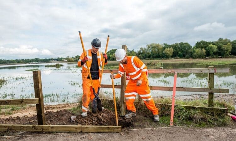 Earlswood Lakes works to be completed by mid-November