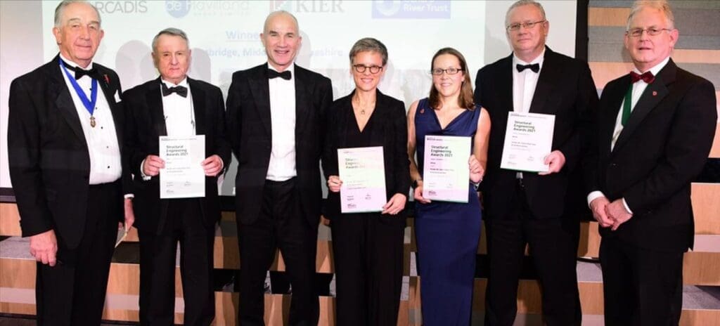 Trent & Mersey Big Lock bridge restoration ISE award