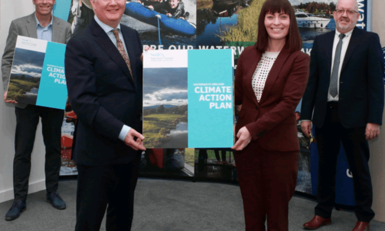Minister for Infrastructure briefed on Waterways Ireland Climate Action Plan