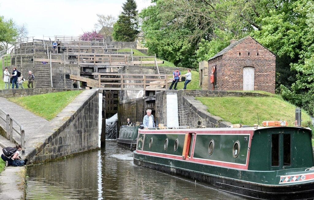 Bingley Five Rise Lock (WATERWAY IMAGES)