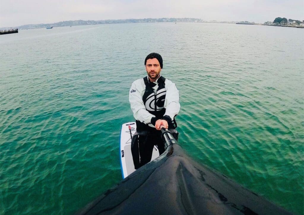 David Haze, the nomadic paddler