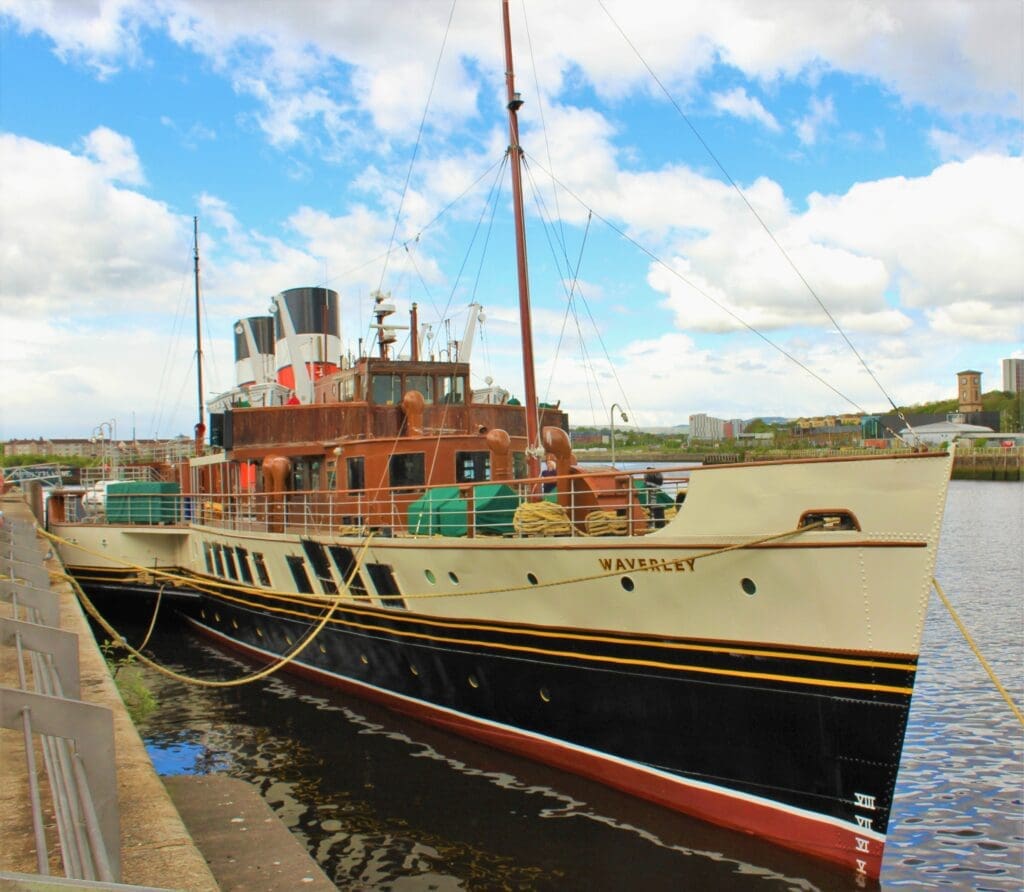 PS Waverley, the world’s last sea-going paddle steamer