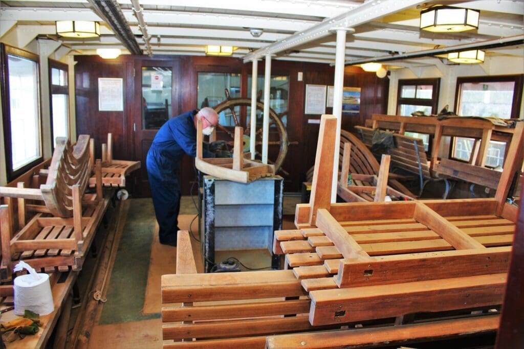 PS Waverley, the world’s last sea-going paddle steamer