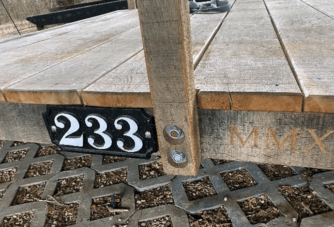 Bridge 233 is a Grade II listed black and white timber lift bridge.