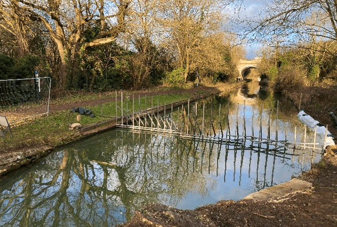Grade II listed bridge being restored to former glory