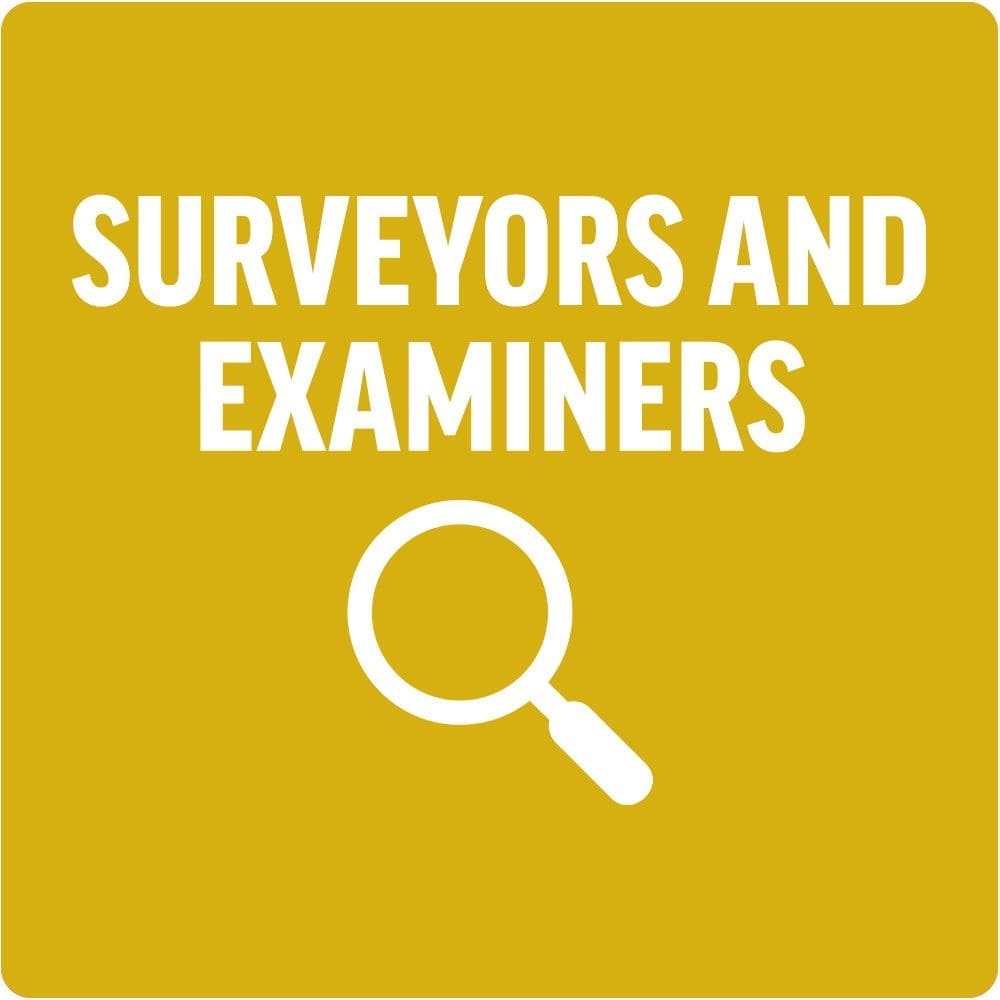 Surveyors and Examiners