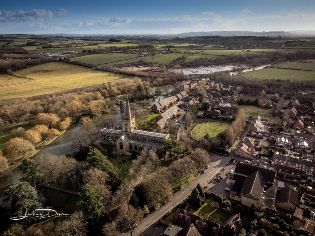 Photo credit: Looking Down Drone Services     Photo caption: Shakespeare Marina, a short 15 minute walk to the town centre ​