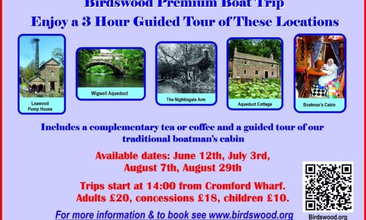 Friends of Cromford Canal announce new premium trip