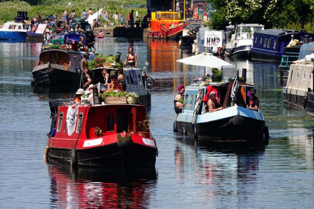 The June 2021 Hackney Flotilla Protest