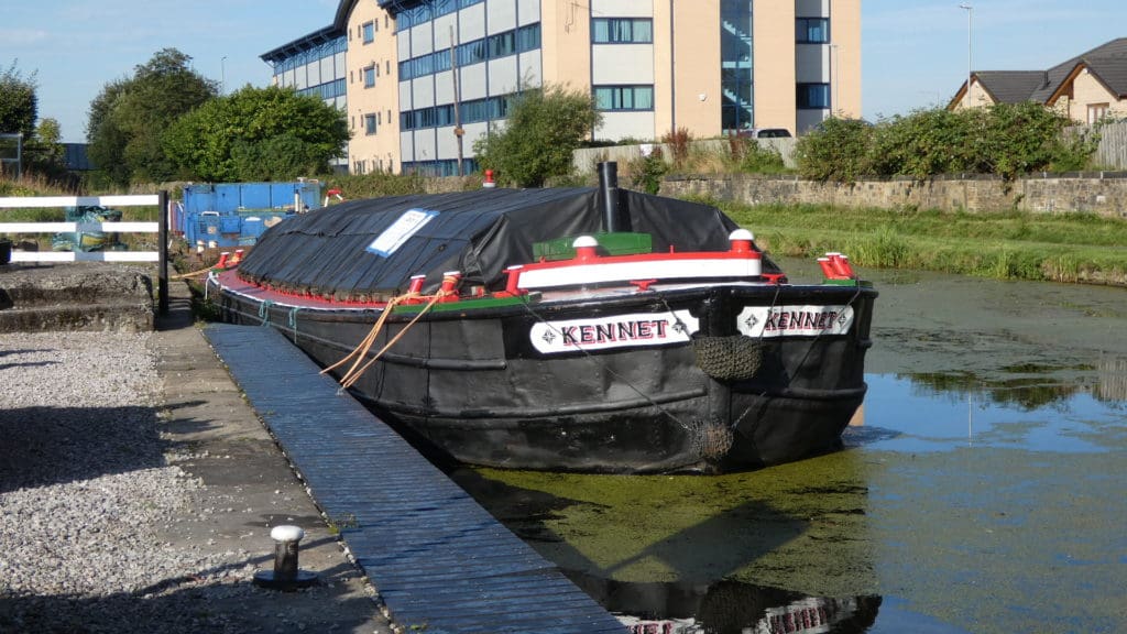 Heritage boat Kennet