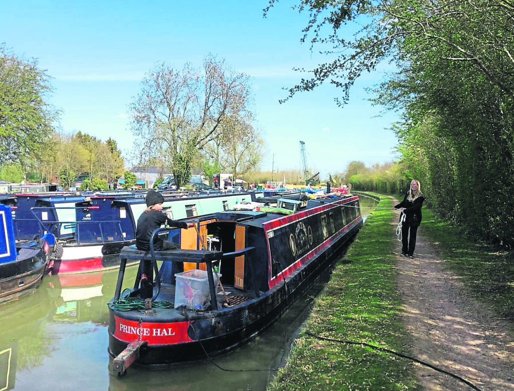 Tracey and her family combine boat and van life.