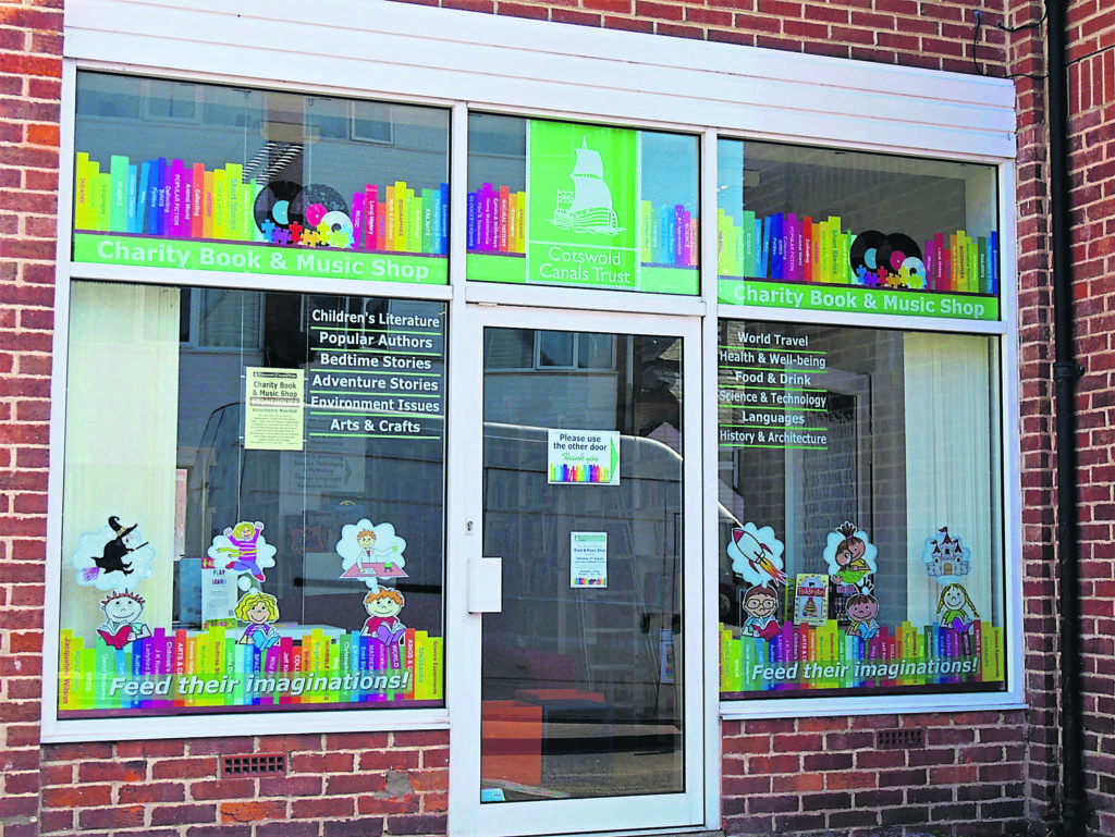 The new book and music shop in Stonehouse. PHOTO: CCT