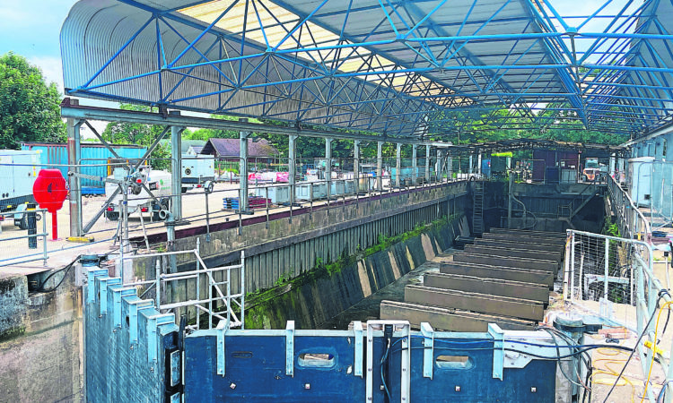 Lock gate project shortlisted for technical innovation award