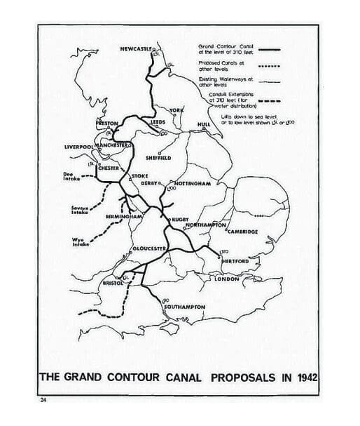 Grand Contour Canal Proposals