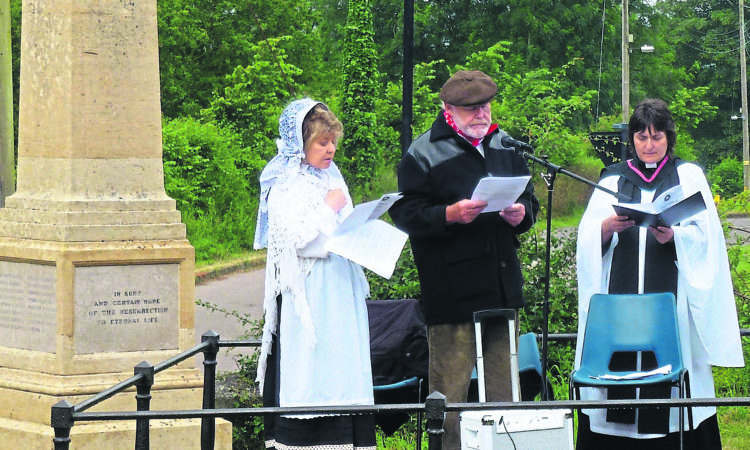 Braunston war memorial receives a welcome makeover