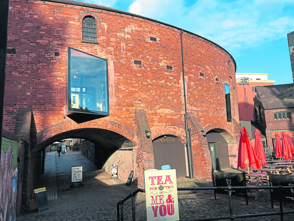 Birmingham Roundhouse entrance. PHOTOS: NICOLA LISLE