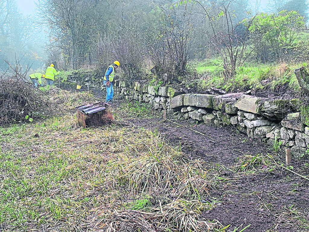 Wharf wall survey