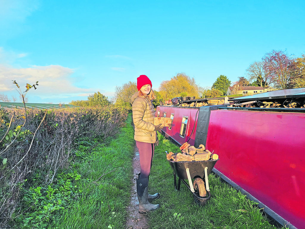 “It feels very human to be handling wood and starting fires.”