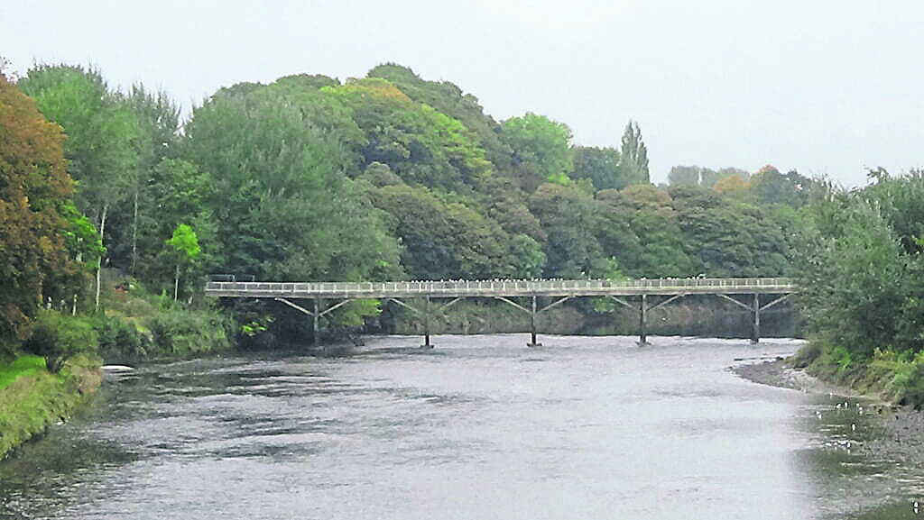 The Preston tram bridge which will be replaced with levelling-up money from the Government. PHOTO: IWA