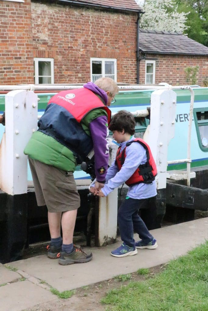 Instruction at the canalside