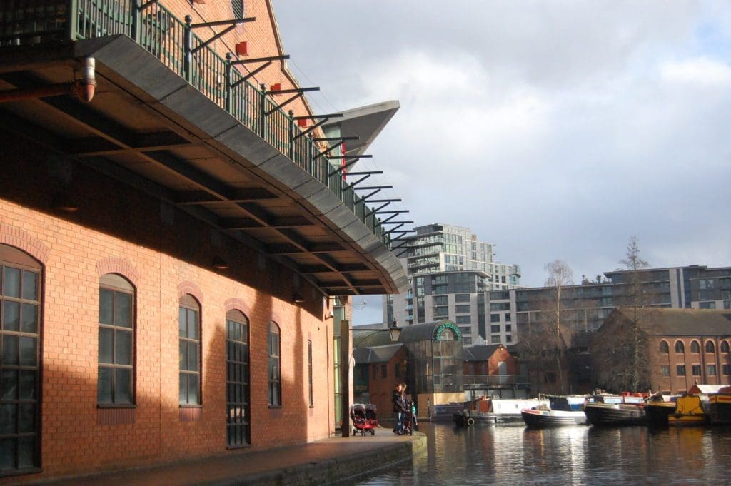 Birmingham city centre by Janet Richardson