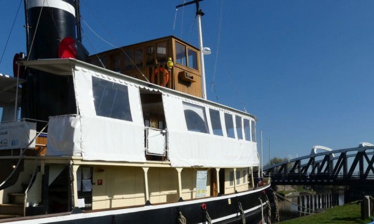 North West Canal Restorers Free Exhibition on Steamship “Danny”