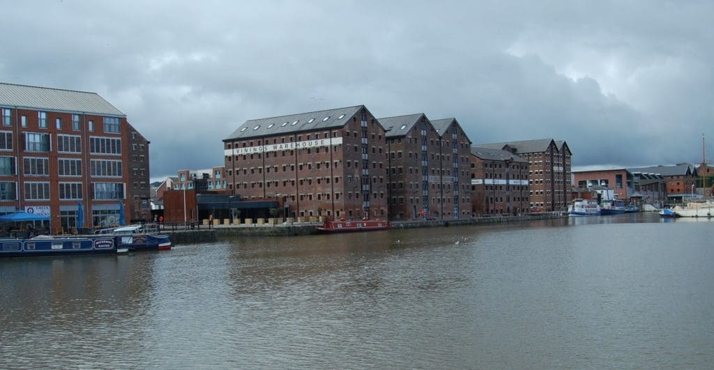 Gloucester Docks by Janet Richardson