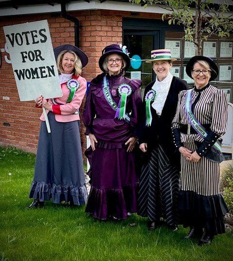 Suffragettes from Elizabeth's Group NWM