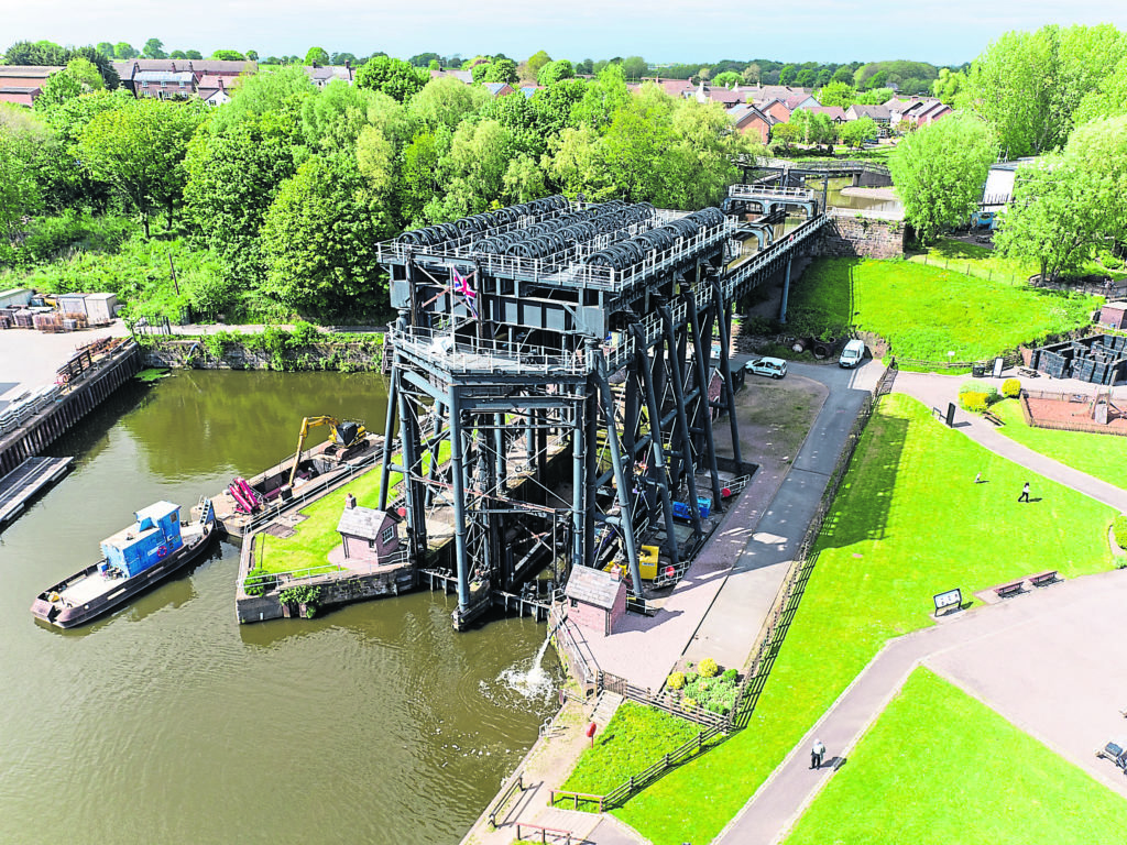 Twenty years after restoration, Anderton Boat Lift needs a major overhaul. PHOTO: CANAL & RIVER TRUST