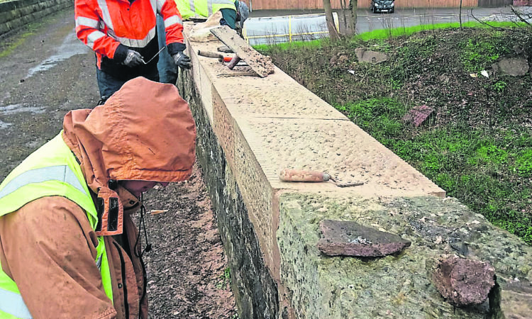 School pupils help to plant a canalside hedge