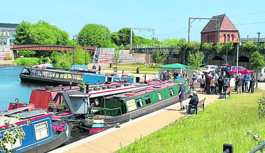 A number of boats already making good use of Whitehouse Wharf.