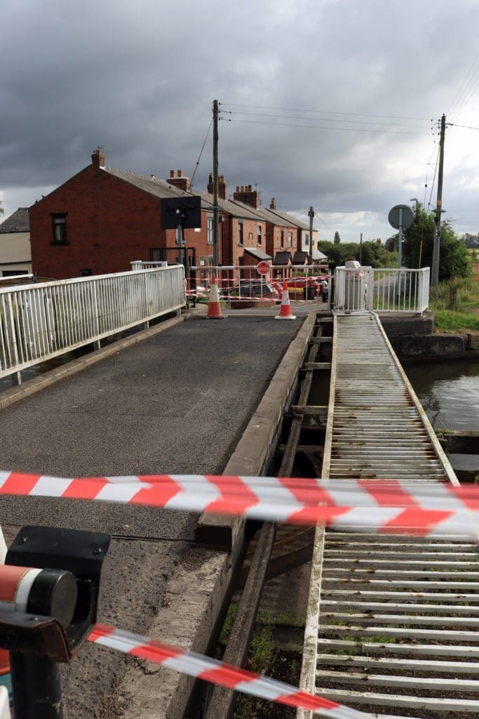 Broken Crabtree Lane Swing Bridge