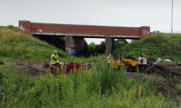 Work starts on Cromford Canal extension at Langley Mill