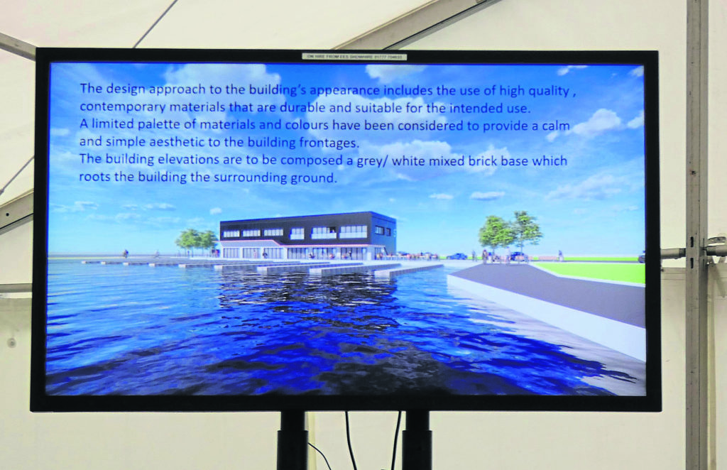 The vision for the Staveley Waterside development.