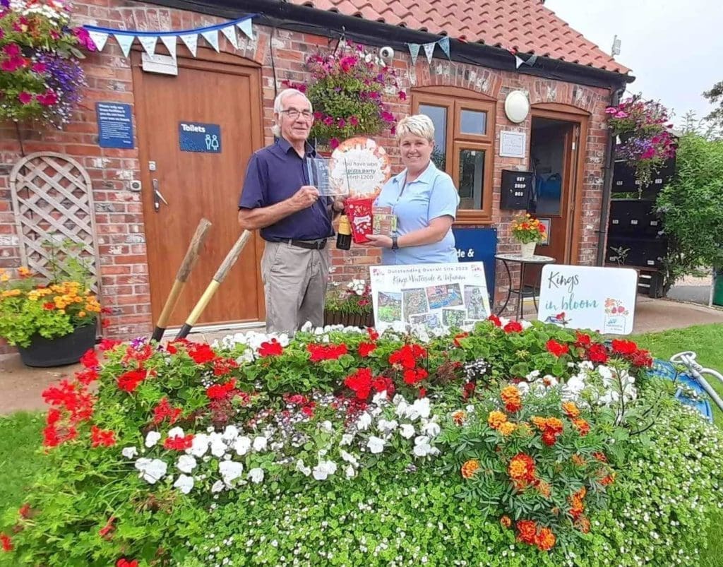 Green fingered winnders of Aquavista in bloom