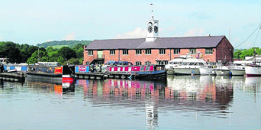 Stourport canal basins.