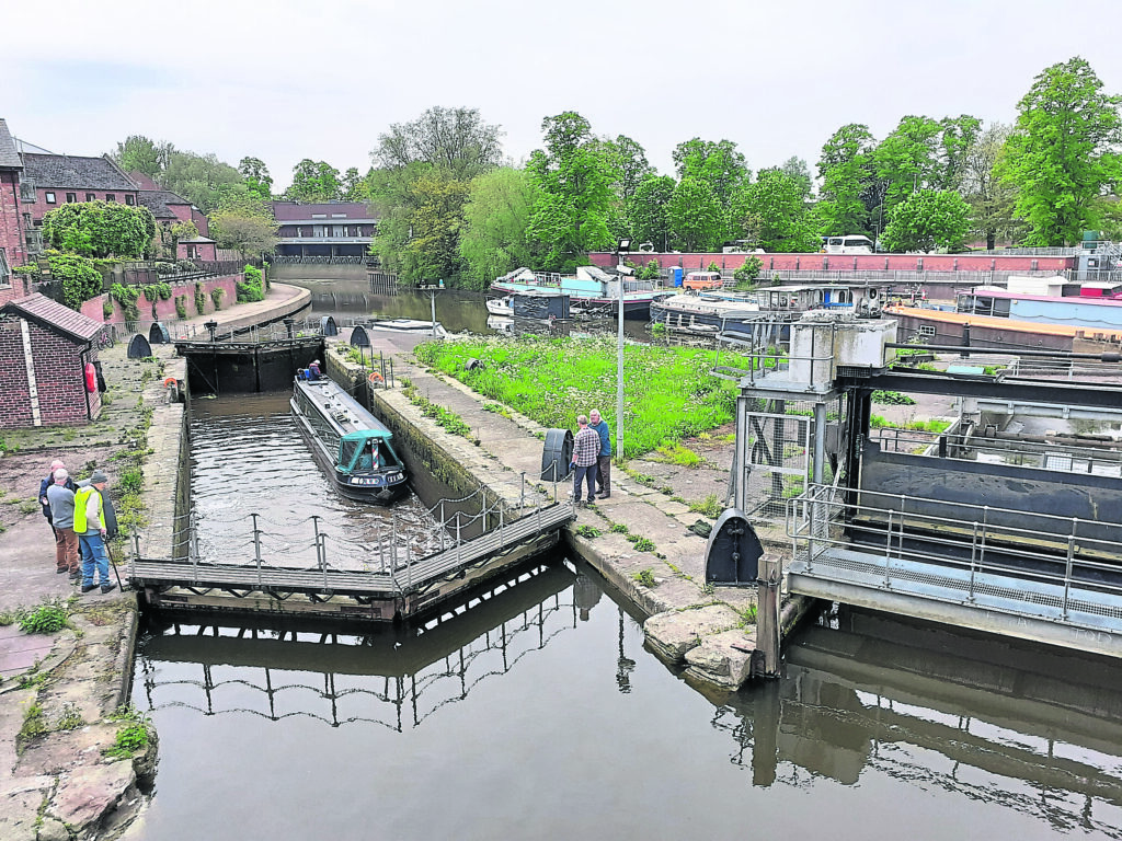 A view of Uz Boat taken from Castle Mills Bridge. PHOTO: CHRISTINE GRAY