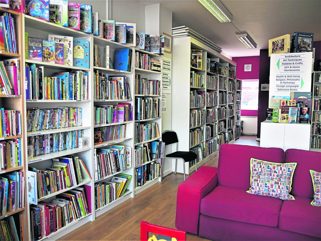 The children’s section and a sofa where you can read them a story. PHOTO: CCT