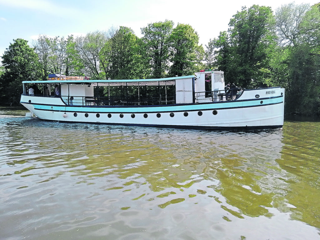 Severn barge River King will be operating public trips on the day. PHOTOS SUPPLIED
