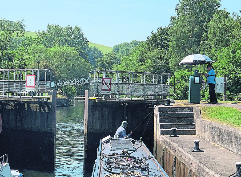 Days Lock on the non-tidal Thames near Dorchester.PHOTO: JANET RICHARDSON